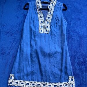 French Curve 100% Linen Dress (Size M)